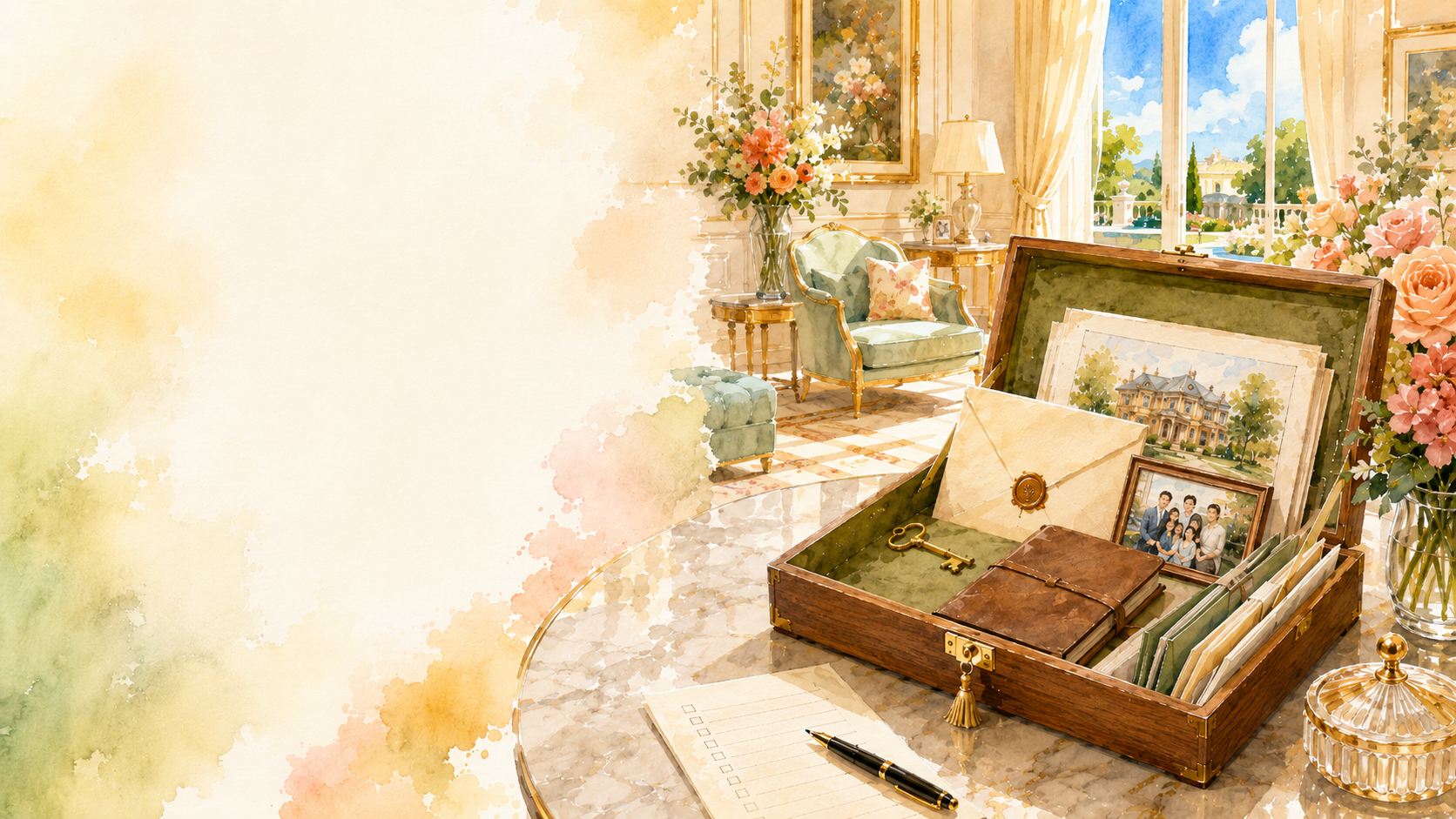 Estate planning — legacy documents and family